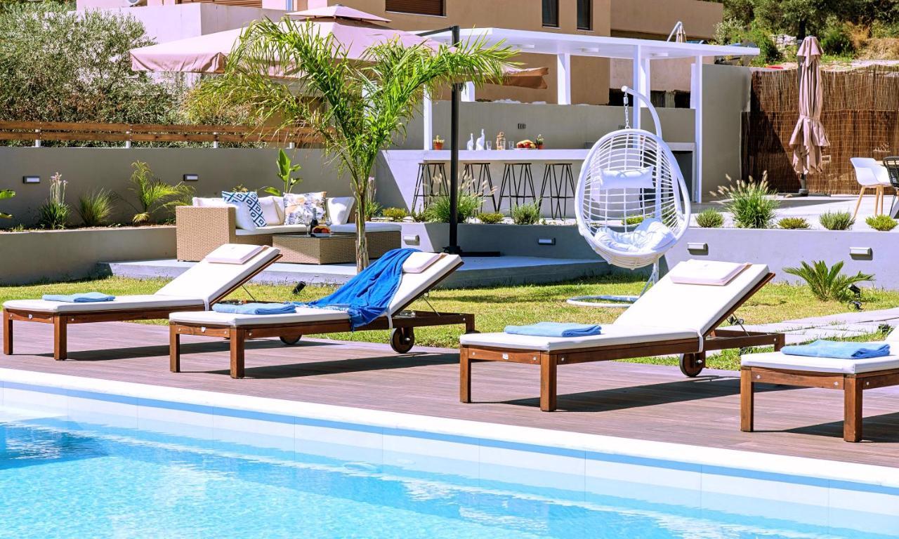 Stavento Luxury Villa Private Pool Georgioúpoli Extérieur photo
