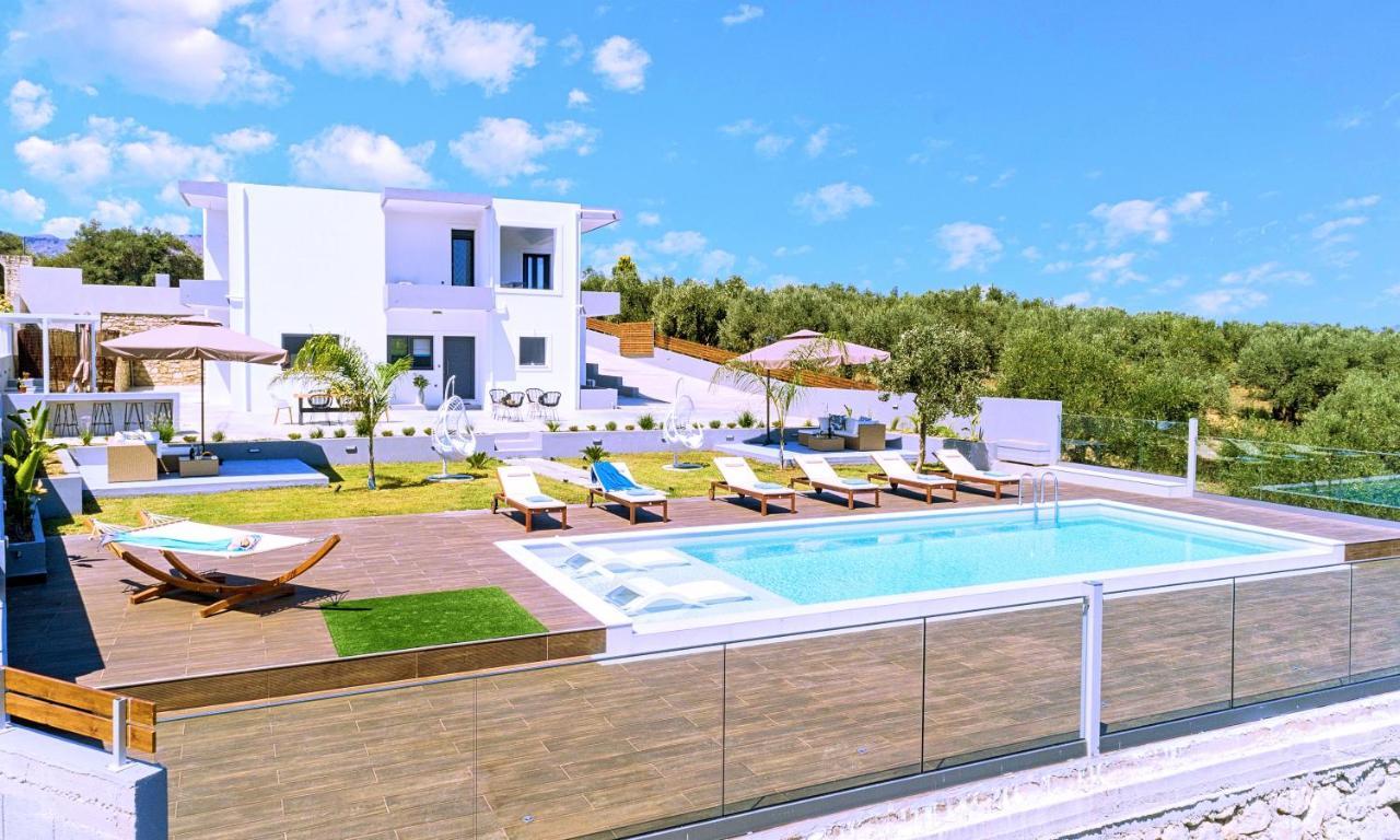 Stavento Luxury Villa Private Pool Georgioúpoli Extérieur photo