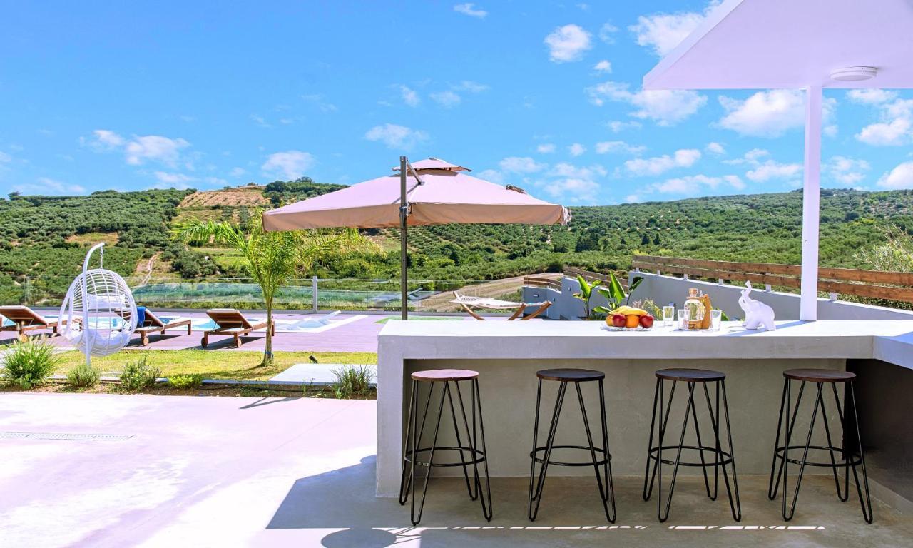 Stavento Luxury Villa Private Pool Georgioúpoli Extérieur photo